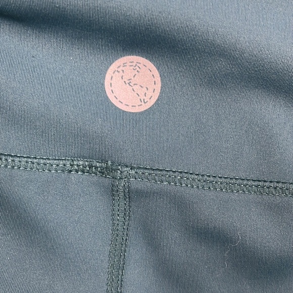 Threads4Thought Womens Leggings L Heather Mallard Full Length Pockets Gym NWOT - Picture 6 of 12